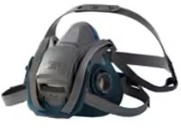 3M™ Rugged Comfort Quick Latch Half Facepiece Reusable Respirator 6502QL, Medium