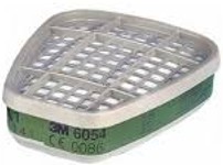 3M™ Gas and Vapour Filters 6054, K1 Ammonia
