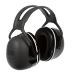 3M™ PELTOR™ Earmuffs X5A, 37 dB, Black, Headband, CE