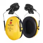 3M™ PELTOR™ Optime™ I Earmuffs H510P3E-405-GU, 26dB, Yellow, Helmet Mounted