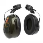 3M™ PELTOR™ Optime™ II Earmuffs H520P3E-410-GQ, 31 dB, Helmet Mounted