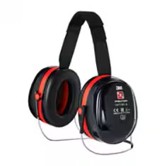 3M™ PELTOR™ Optime™ III Earmuffs H540B-412-SV, 34 dB, Black/Red, Neckband