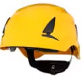 3M™ SecureFit™ Safety Helmet, X5502NVE-CE, Non-vented, Yellow, CE