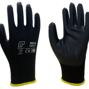 ISQ REX Solid NBR Palm Coated Polyester Glove